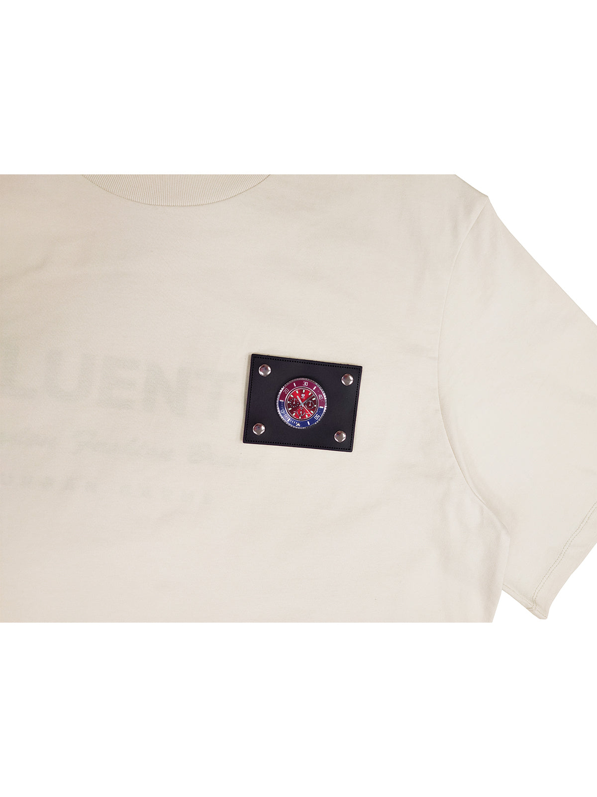 Male Watch T-shirt off-white