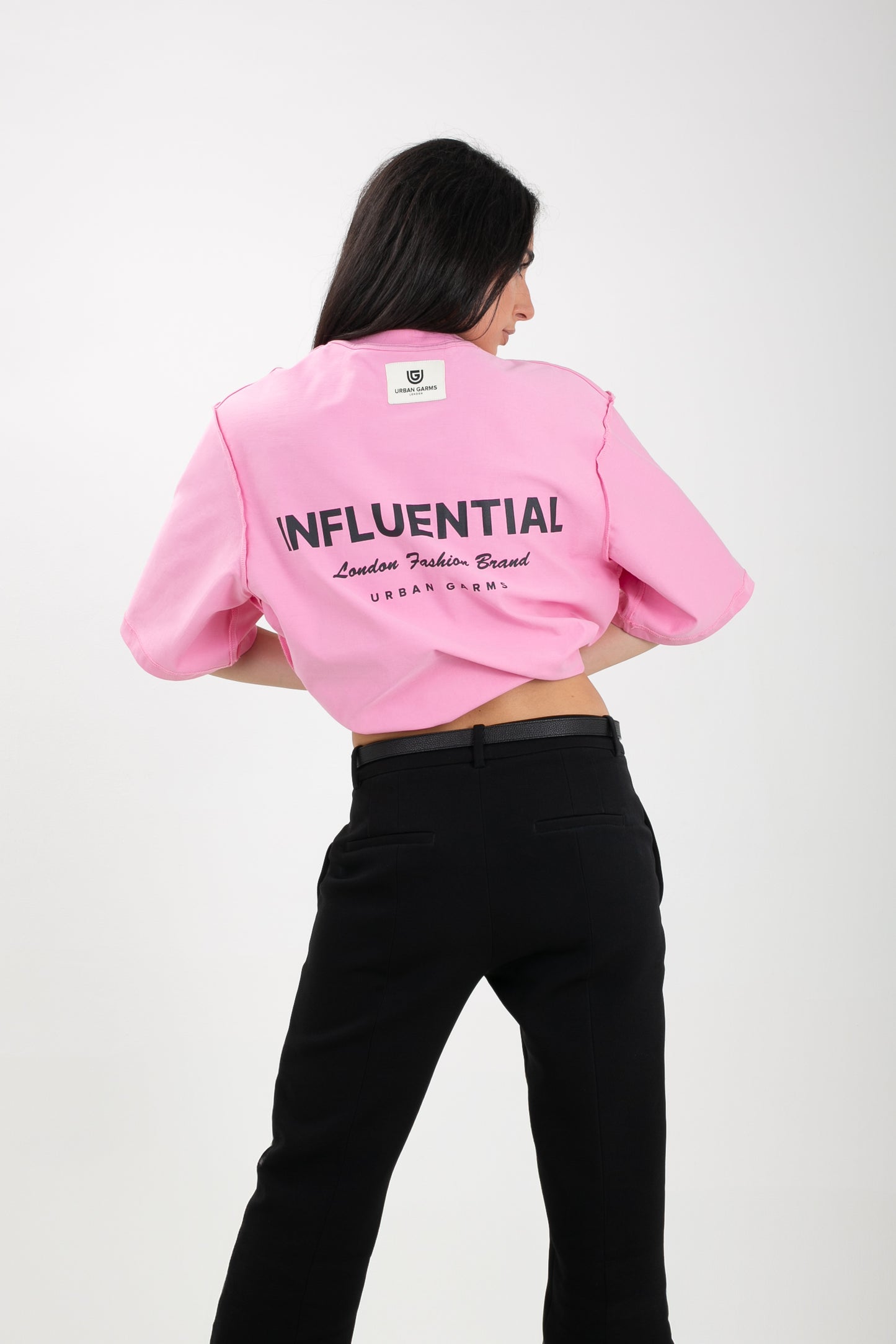 Female Watch T-shirt Pink
