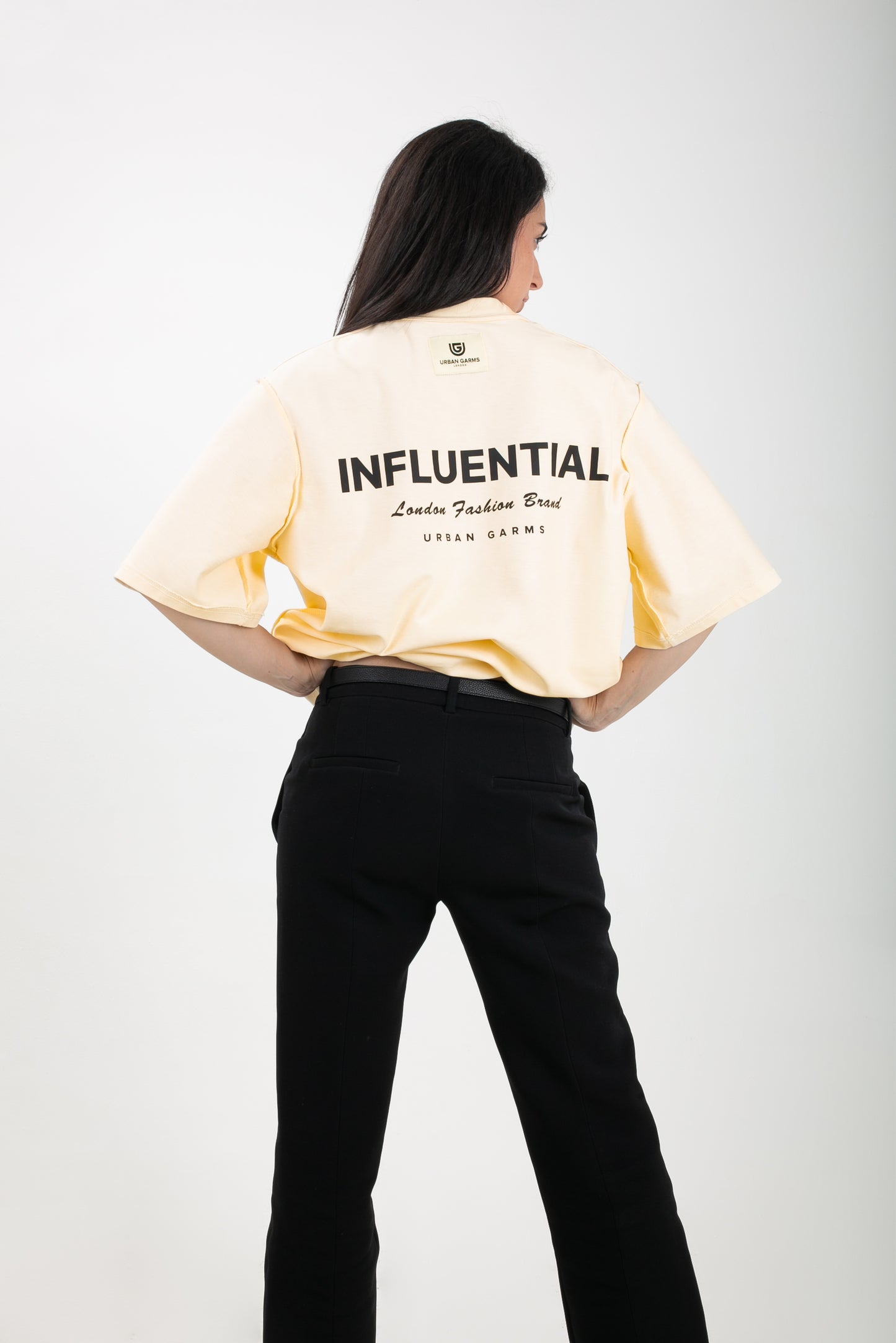 Female Watch T-shirt Beige