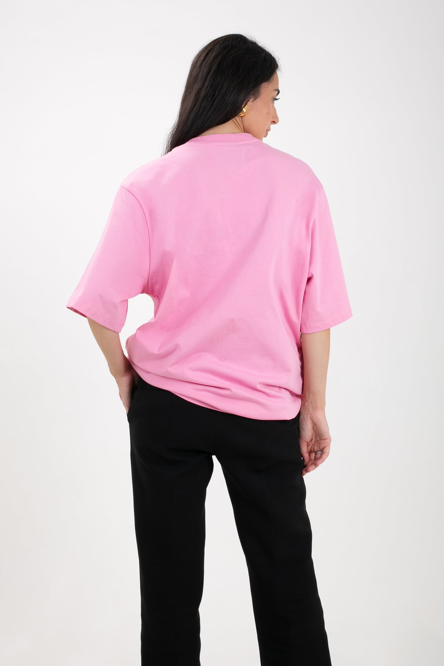 Female Watch T-shirt Pink