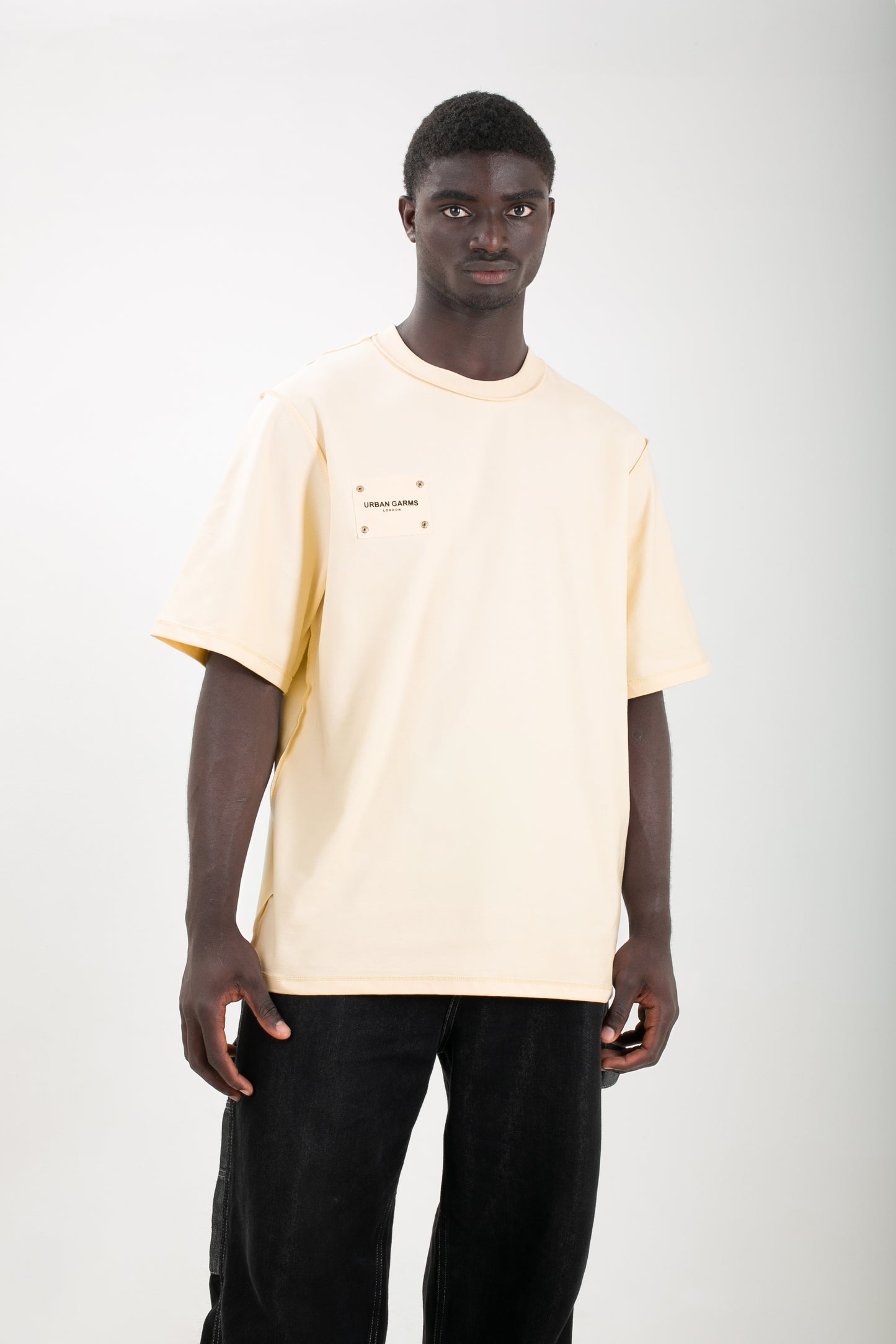 Male Watch T-shirt off-white