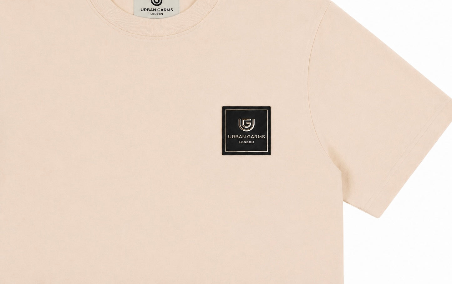 Female Oversized T-Shirt Black badge