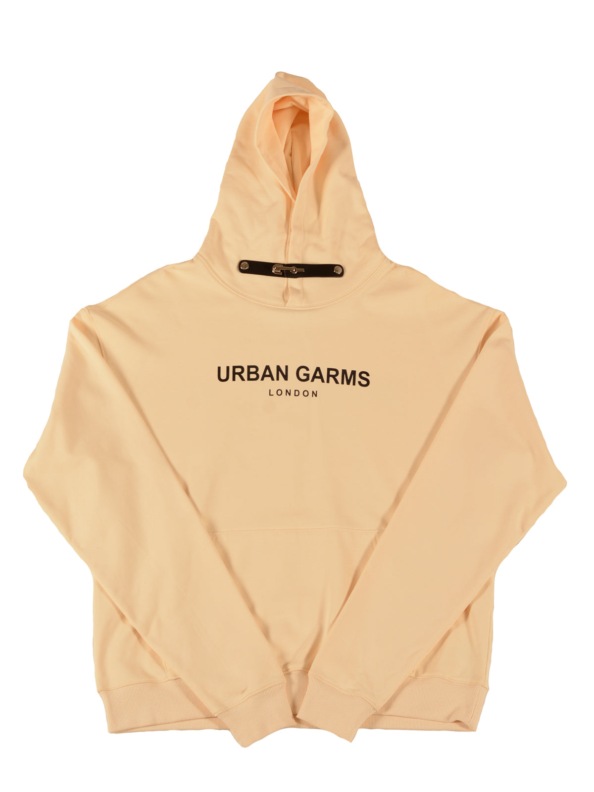 Male Beige Hoodie