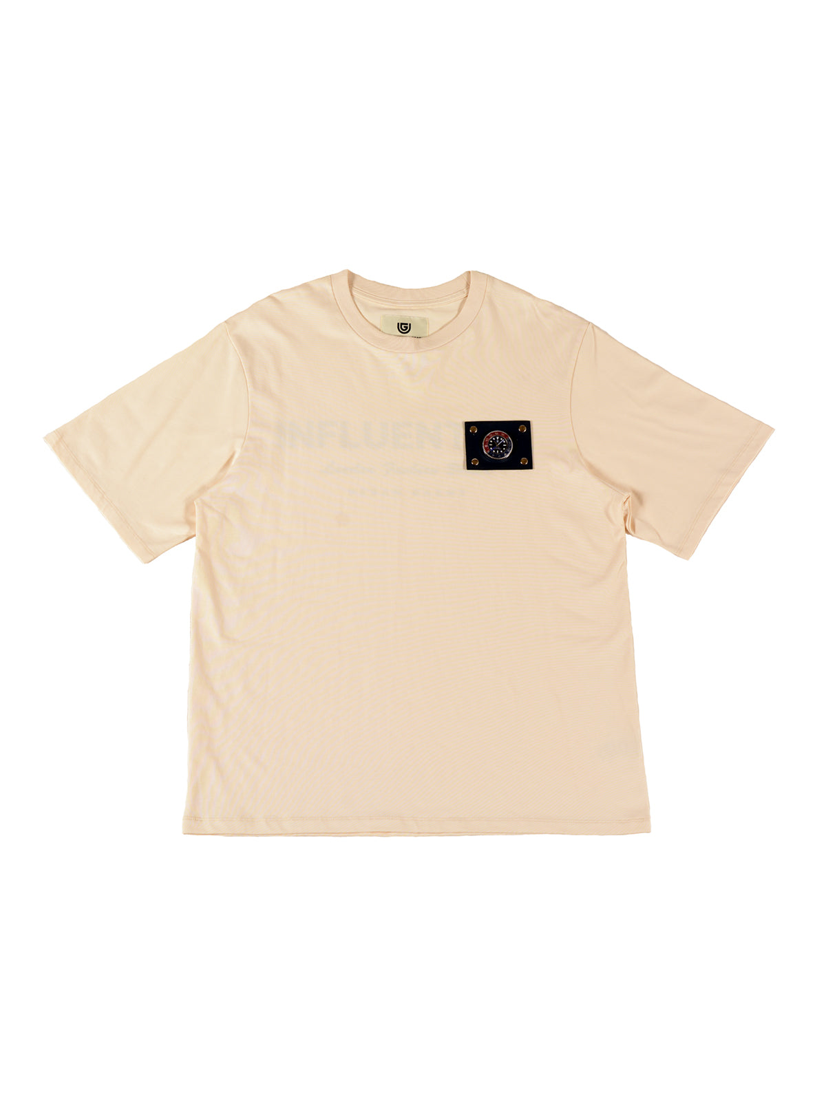 Female Watch T-shirt Beige