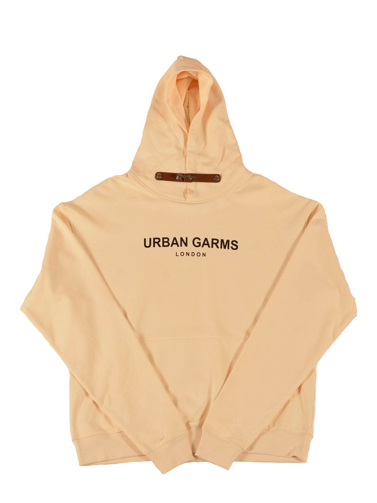 Male Beige Hoodie