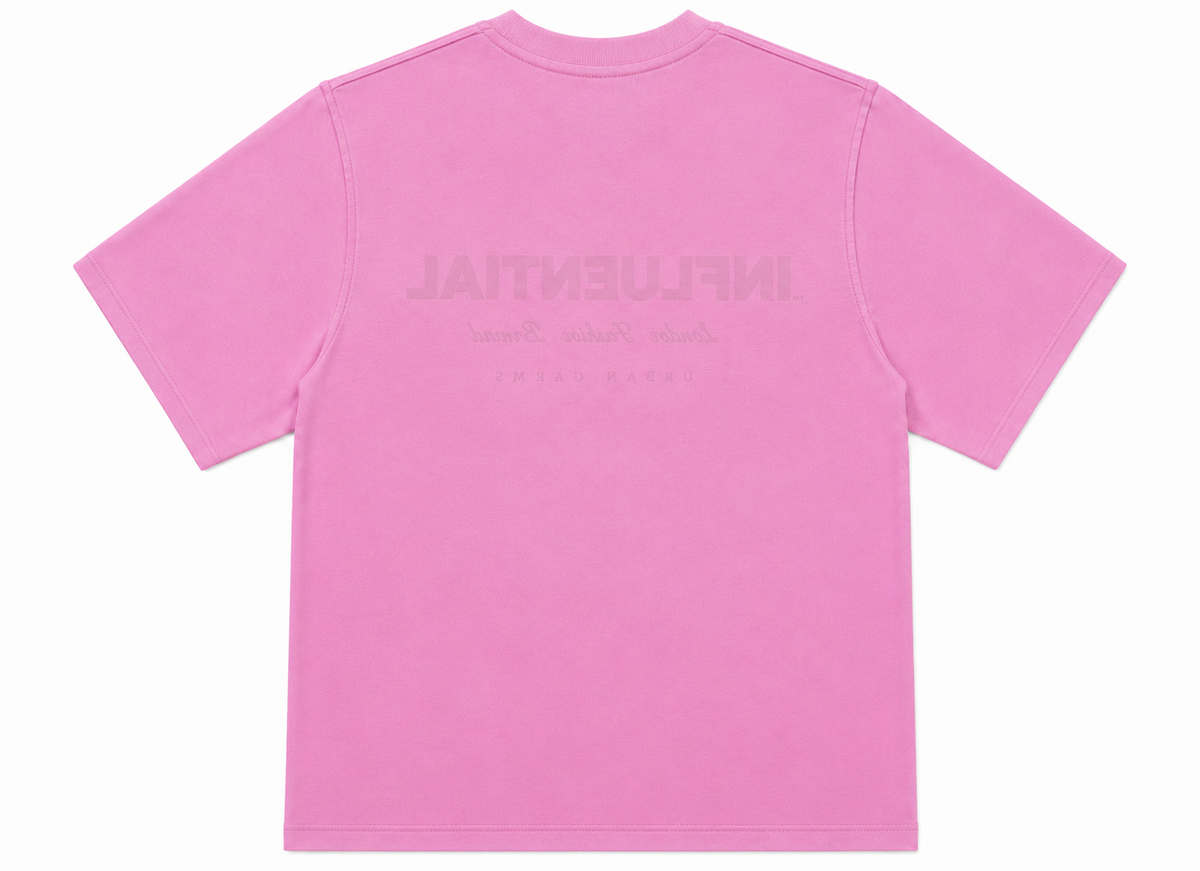 Reversible Watch T-shirt Pink