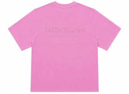 Reversible Watch T-shirt Pink