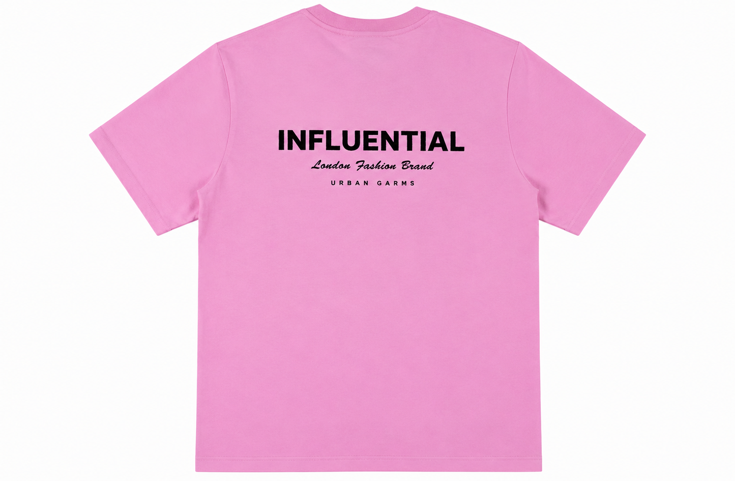 Oversized Short-Sleeved T-shirt(Blue badge)