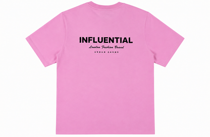 Oversized Short-Sleeved T-shirt(Blue badge)