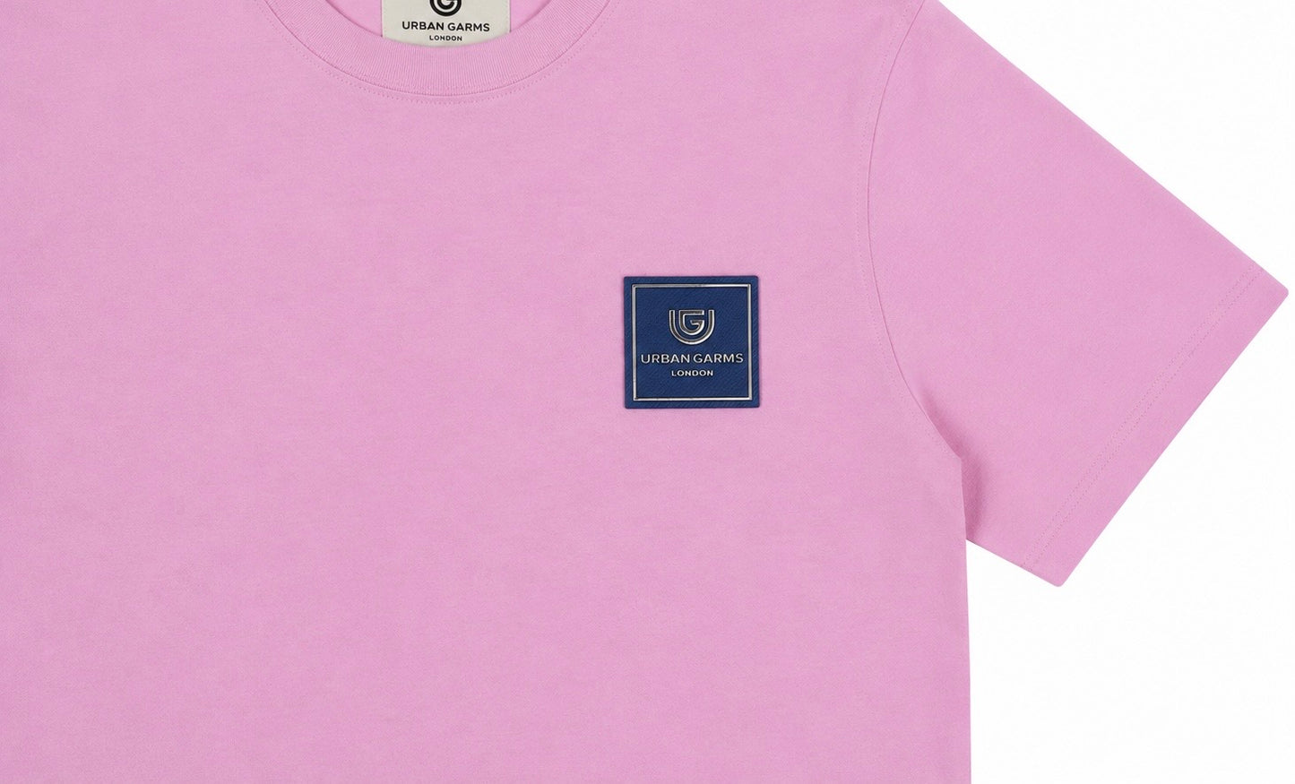 Oversized Short-Sleeved T-shirt(Blue badge)