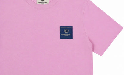 Oversized Short-Sleeved T-shirt(Blue badge)