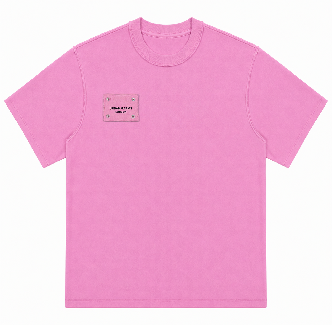 Reversible Watch T-shirt Pink