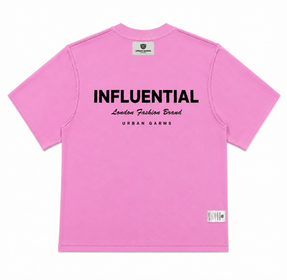 Reversible Watch T-shirt Pink