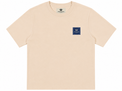 Oversized Short-Sleeved T-shirt Blue badge