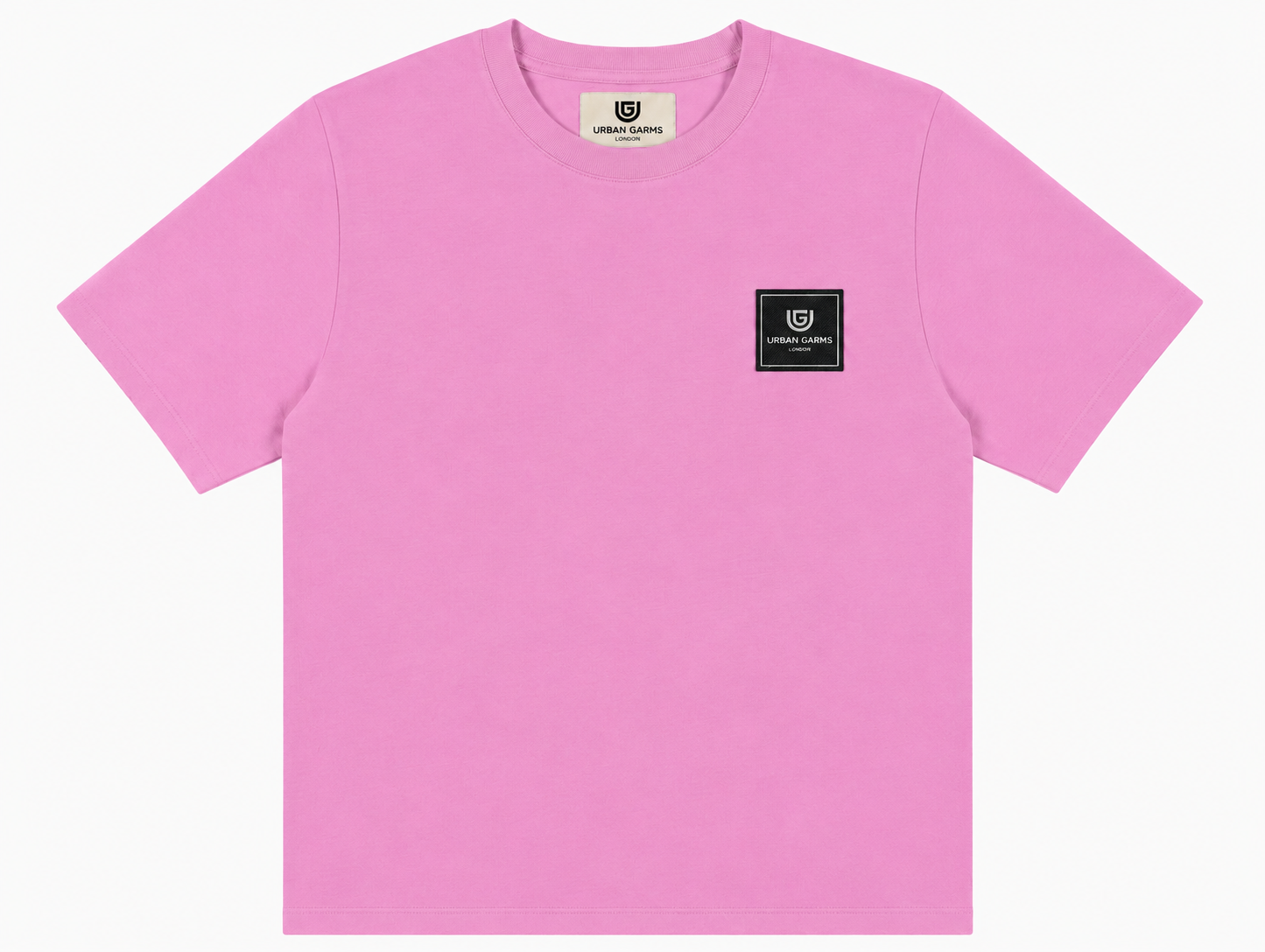 Oversized Short-Sleeved T-shirt Black badge