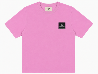 Oversized Short-Sleeved T-shirt Black badge