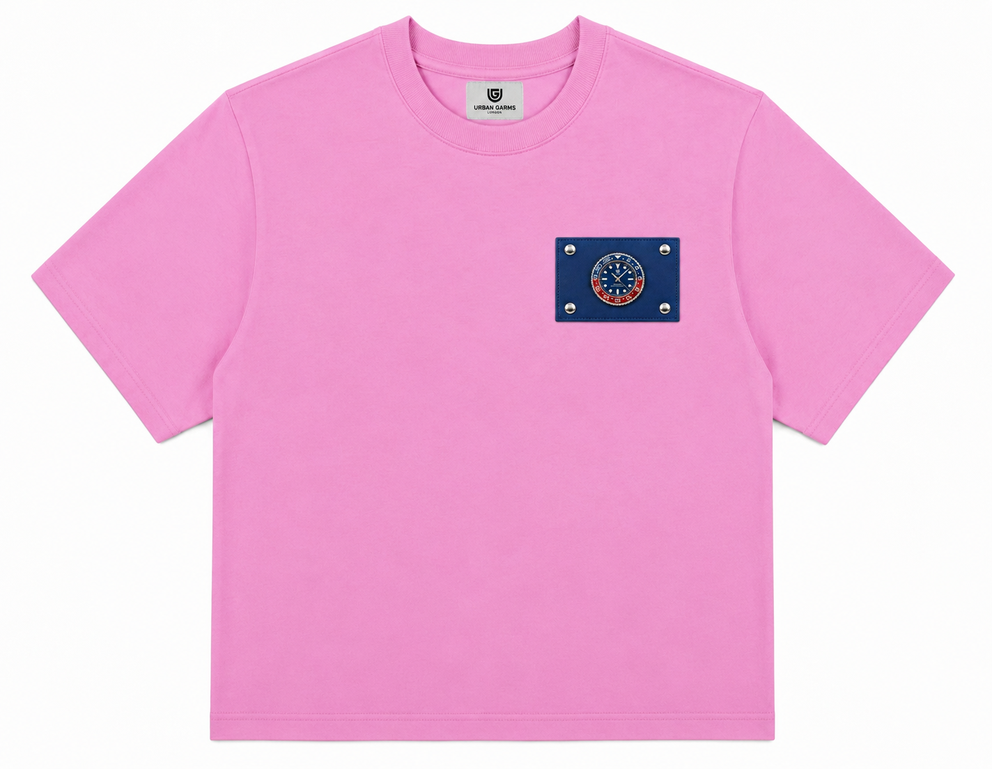 Female Watch T-shirt Pink