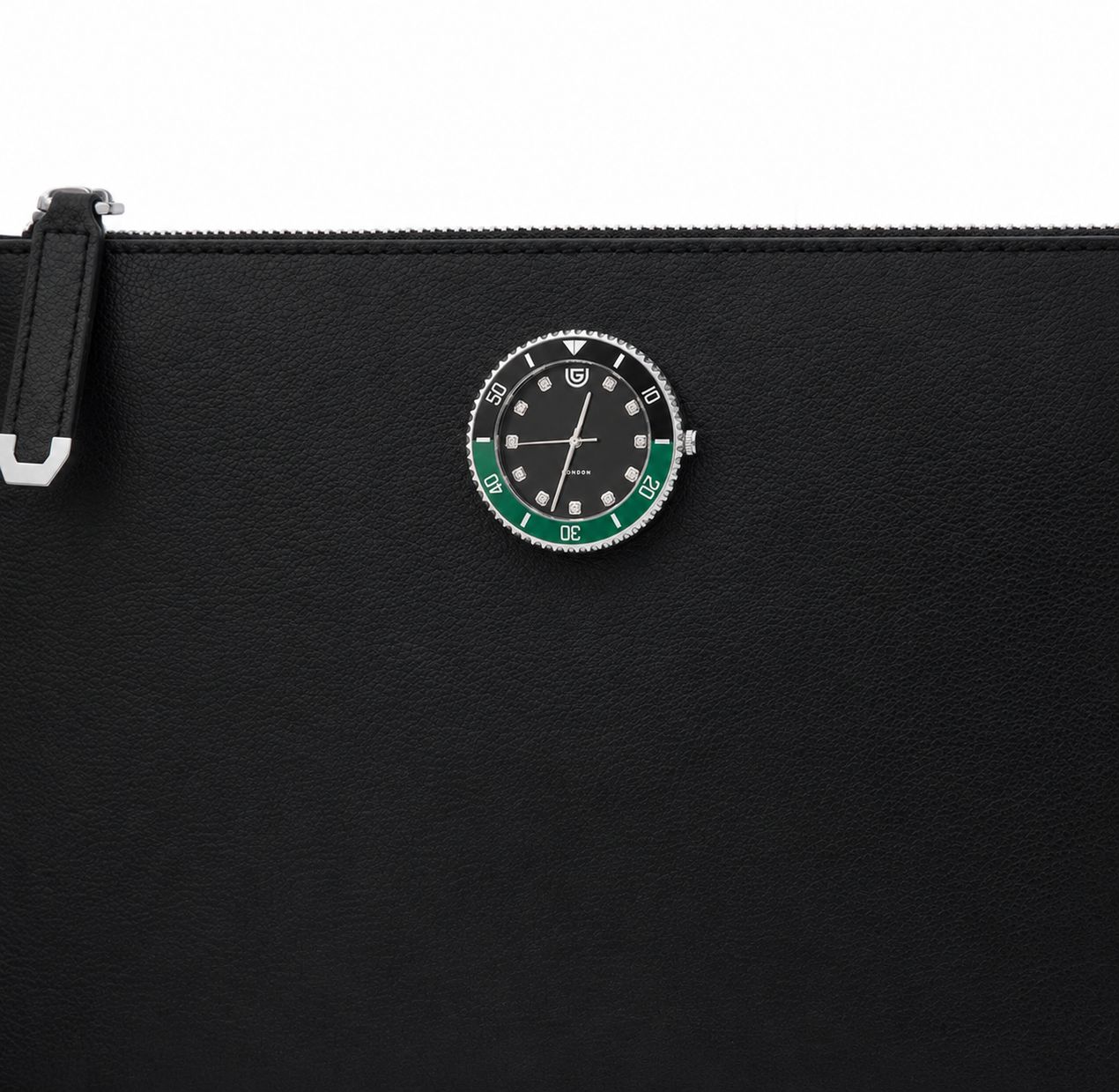 Mr. Perfect (IPad - Black & Green Watch)