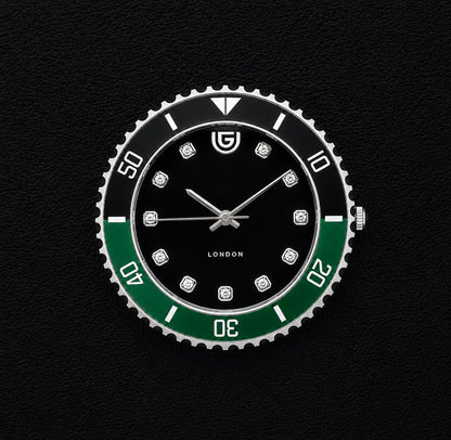 Mr. Perfect (IPad - Black & Green Watch)