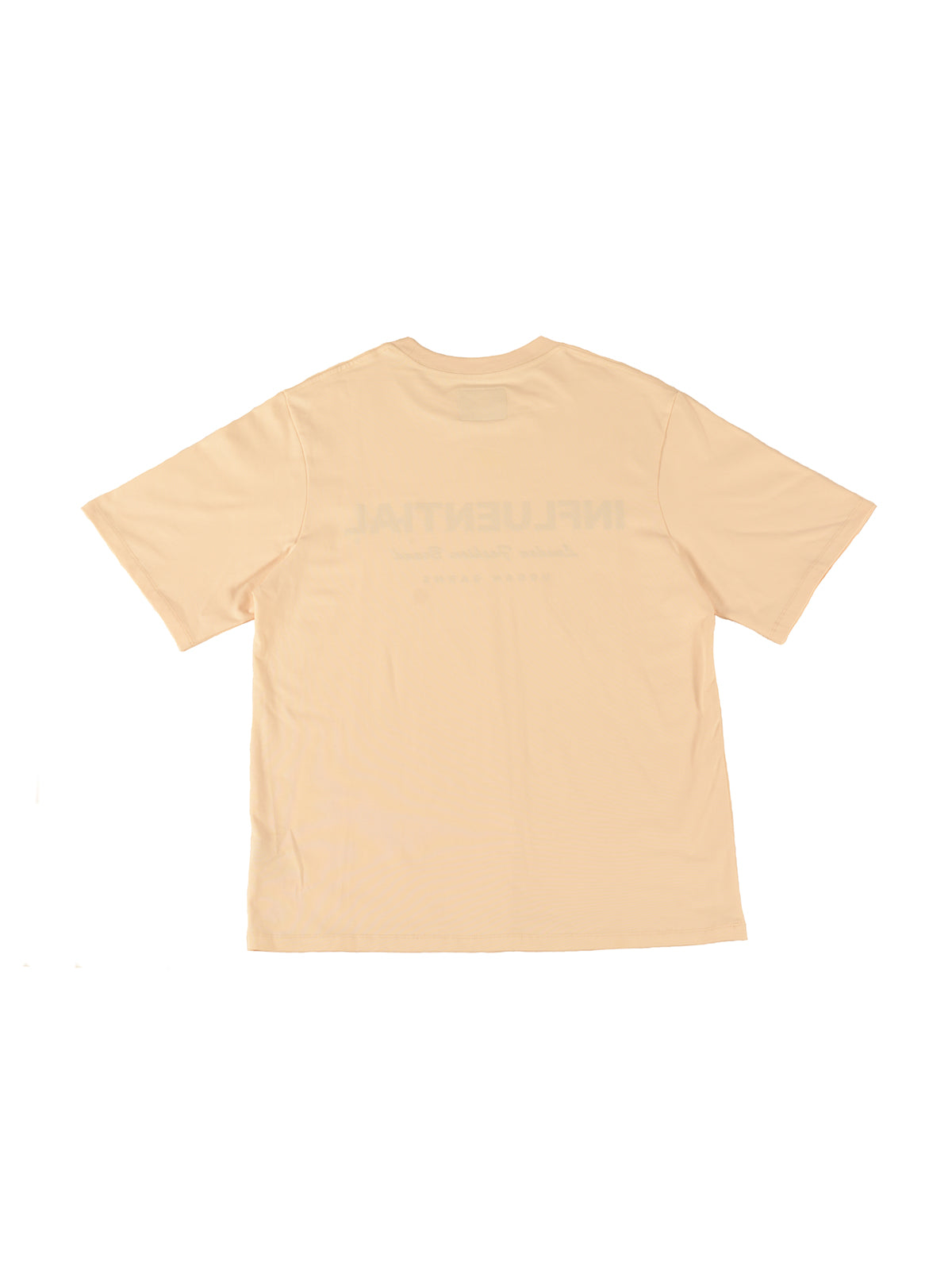 Male Watch T-shirt Beige