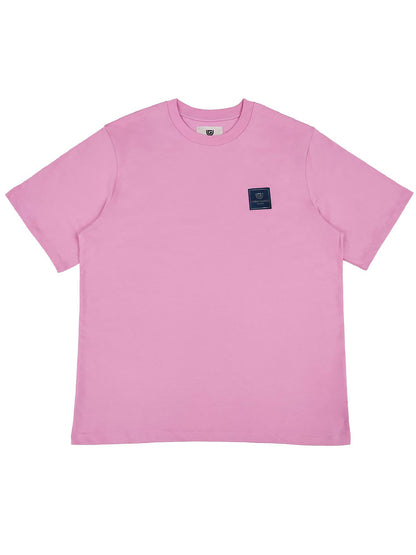 Oversized Short-Sleeved T-shirt (blue)