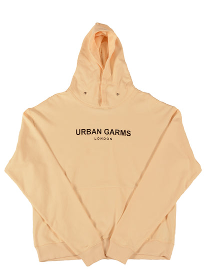 Female Beige Hoodie Black & Brown